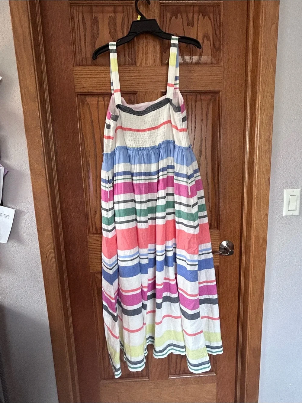 GAP Pink, Blue & Green Striped Sundress - Picture 2 of 6